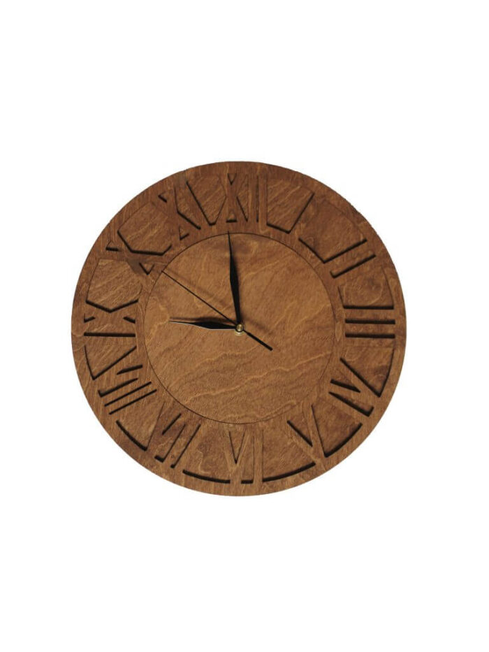 Zegar pasujący do Twojej drewnianej mapy | LosokaWood.com