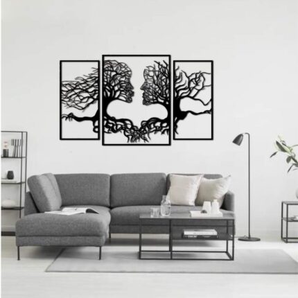 Drewniany obraz ”Twarze z drzew" | LosokaWood.com