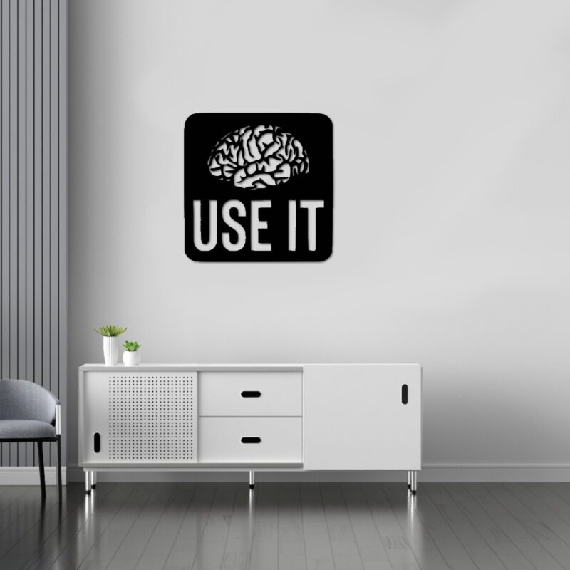 Drewniany obraz "Use it" -obraz ścienny | LosokaWood.com