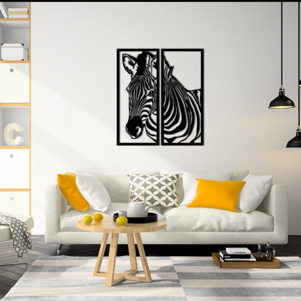 Drewniany obraz "Zebra" | LosokaWood.com