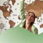 Drewniana mapa świata na ścianę| Losokawood promocje
